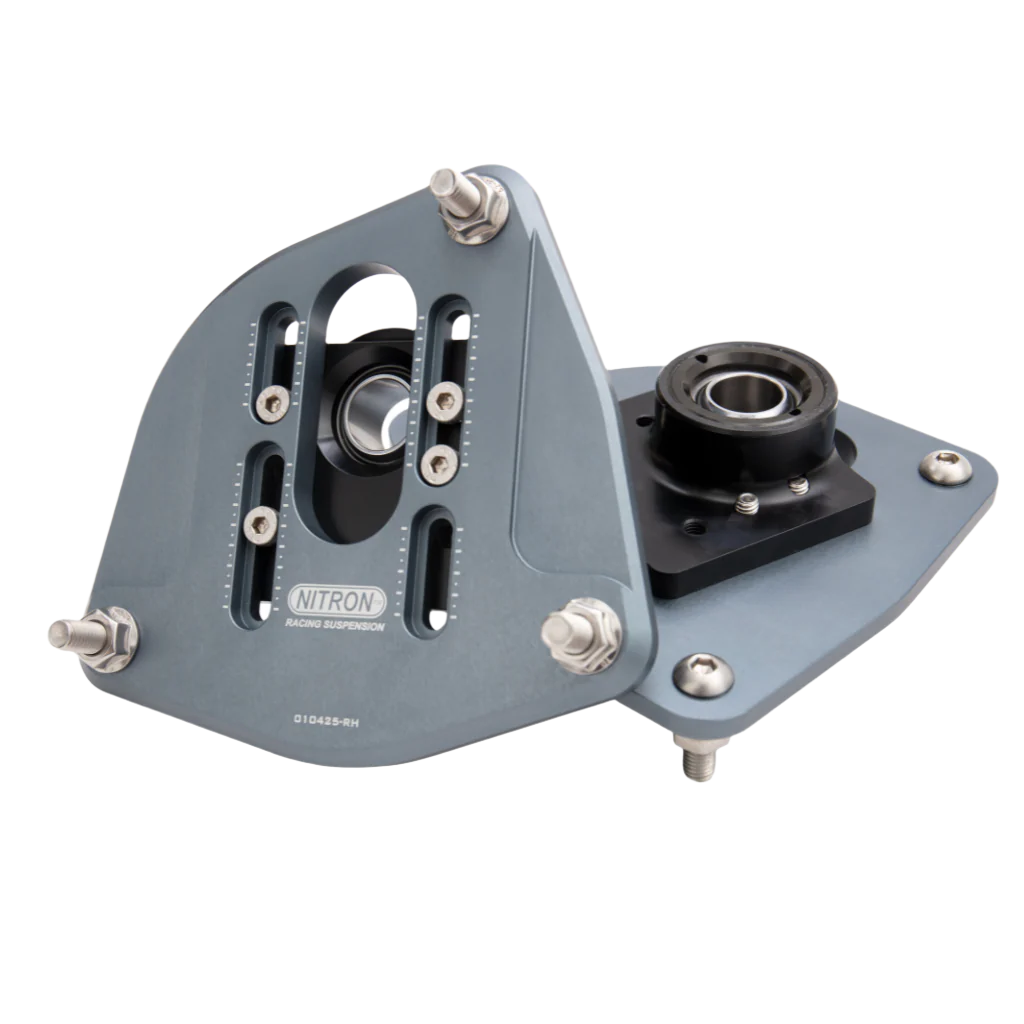 Adjustable Front Top Plates - Pair - Renault Clio MkIII (2005–2012)
