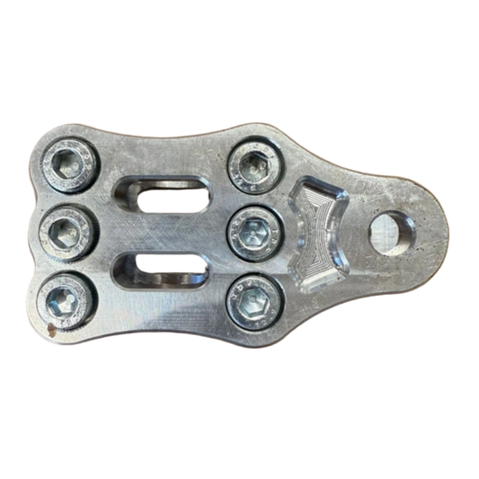 Fully Adjustable Aluminium Shock Mounting Bracket – 32mm Shock Slider Clamp (4 Options Available)