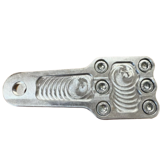 Fully Adjustable Aluminium Shock Mounting Bracket – 32mm Shock Slider Clamp (4 Options Available)
