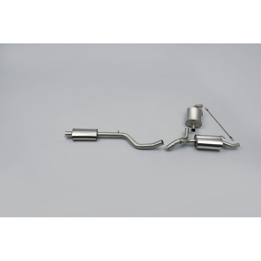 Milltek Cat-back Exhaust for Renault Clio Mk3 200 - Resonated